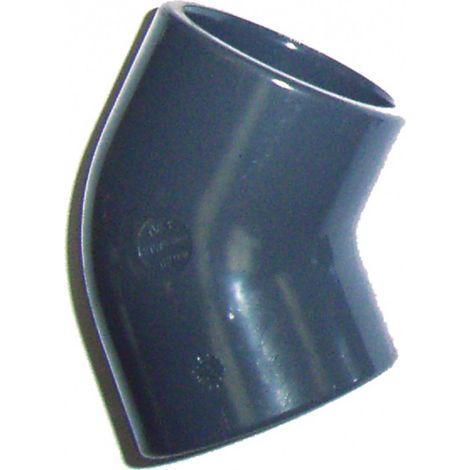 COUDE 45° PVC GYD FF DIAMETRE 32 RENSON
