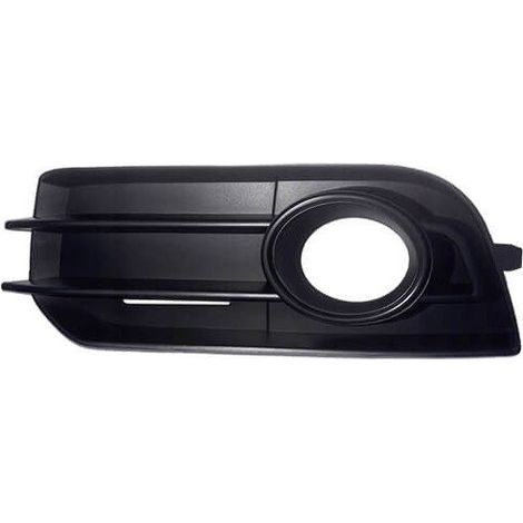 Grille de pare-choc avant gauche noire avec trou anti-brouillard Audi A1 phase 1 2010-2014