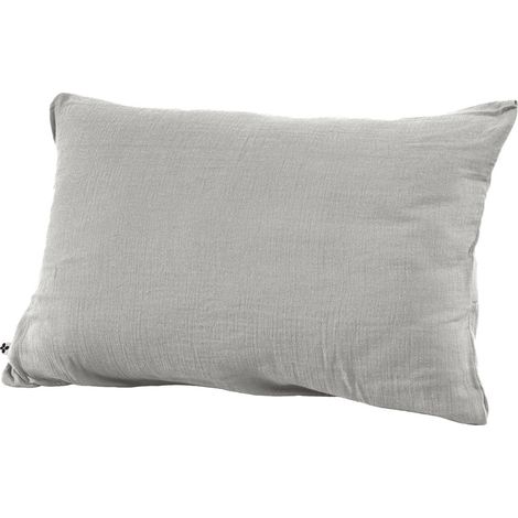 OUREA - Taie d'Oreiller 50x70cm Gaze de Coton Nuage (1/2)