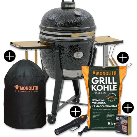 Monolith Starterset TWO.66 Keramikgrill mit Gestell inkl. Zubehör-Starterpaket 121000.66-START