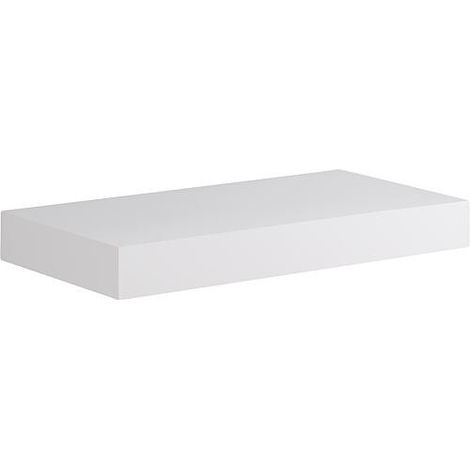 Console Kasari blanc mat, sans perçage ni support, 1000x100x460mm (1/5)