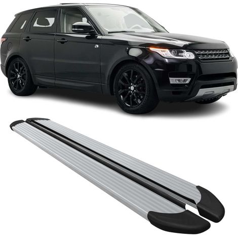 Marchepieds Latéraux pour Range Rover Sport 2013-2022 Aluminium Argent 2Pcs (1/5)