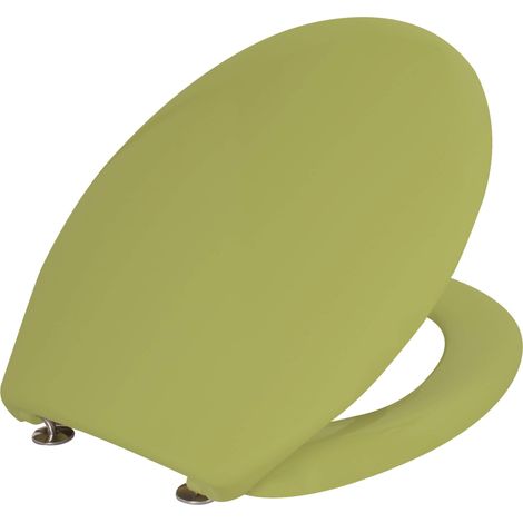 Cornat KSCET15 - Sedile WC "Cetina", look semplice, in Duroplast di facile manutenzione, design in tinta unita, si adatta a qualsiasi bagno, sedile WC, copriwater (1/5)