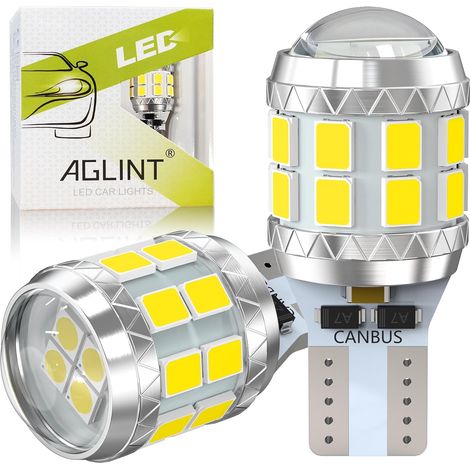 T15 W16W LED Bulb CANBUS 12V 24V for Car Reversing Lights White (1/5)