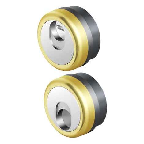 DEFENDER MAGNETICO 'MR503' DISEC mm 25h - Col. Ottone lucido - DISEC