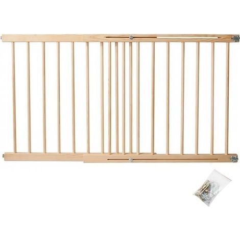 Barrière de Sécurité en Bois - 72-122 cm (1/5)