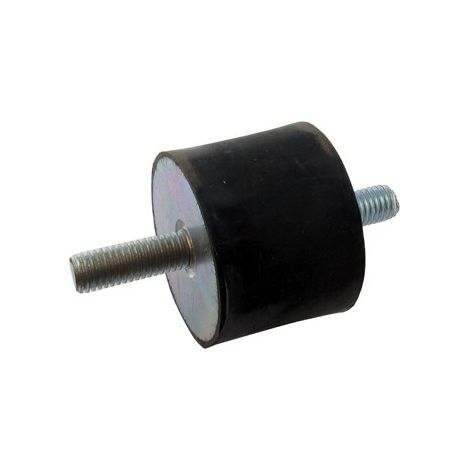 Silent Bloc Universel Mâle/mâle - ø: 40mm - Longueur: 30mm, Filet: M8 - Longueur Filet: 20/25mm. (1/3)