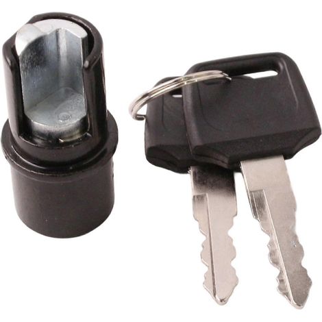 Ensemble de verrouillage pour couvre-benne de pick-up, portable, avec 2 clés, en alliage de zinc robuste et sécurisé. (1/5)
