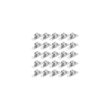 Lot de 25 colliers de serrage en U inox 304, 20 mm, pour tuyaux – (1/5)
