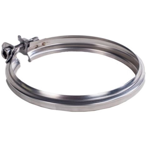 Abrazadera Estufa Pellet Ø80Mmx110Mm Inox Union Exojo