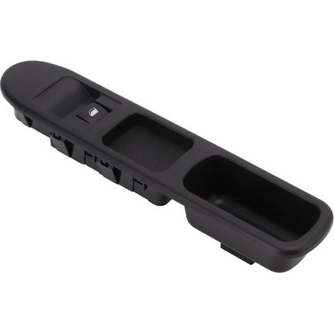 Commutateur de lève-vitre cté passager 6490.HQ ABS noir sensible remplacement pour PEUGEOT 207 (1/5)