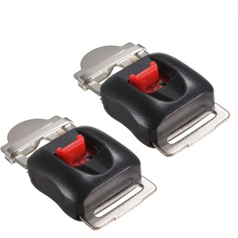Correas con hebilla de liberación rápida para 2 cascos de motocicleta universales (nuevas)