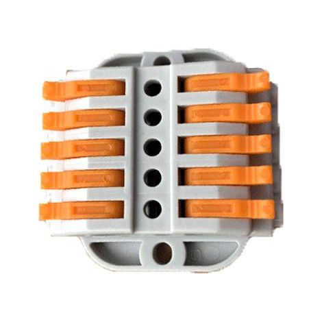 MORSETTIERA 5 INPUT / 5 OUTPUT 4MM