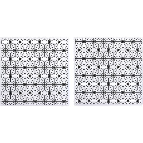 Deux pochettes gaufrées à texture en relief, modèles de scrapbooking adaptés à la création de cartes de décoration d'albums photo faits main (EM198) (1/5)