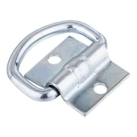 4 Pièces Anneau d'arrimage Anneau en D, pour Remorque Bateau, Camions, Fourgonnettes (1/5)