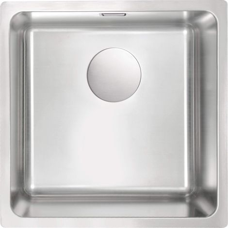Fregadero de acero de un solo seno, acero, ZPE 010B (1/5)