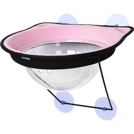 Hamac pour chat, lit, panier de fenêtre, nid pour animaux, chaise longue, perchoir, nid mural pour chat, siège pour chat, lit à ventouses, étagères de sécurité pour chat (1/5)