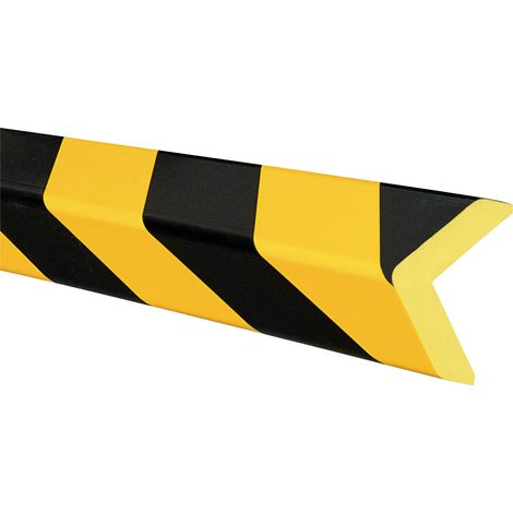MORION Prallschutz Kantenschutz Winkelform 47 x 47 mm gelb/schwarz selbstklebend 1000 mm (1/2)