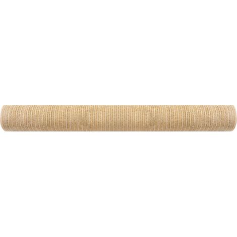 Maison Exclusive - Red de privacidad HDPE beige 1x10 m 75 g/m² (1/4)