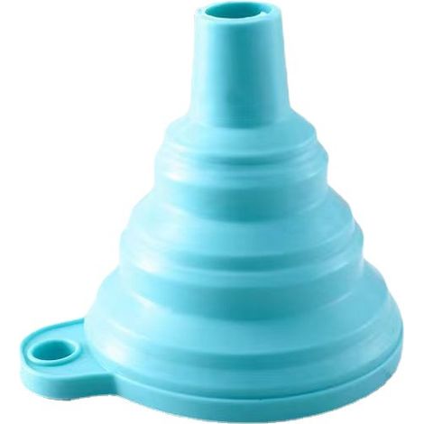 Entonnoir Rétractable - En Silicone Alimentaire Sans BPA - Pour Cuisine Maison et Pâtisserie - Lot de 2 (Grand + Petit) (1/5)