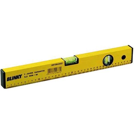 Livello Livella Blinky Alluminio 2 Bolle Gialli Mm. 600