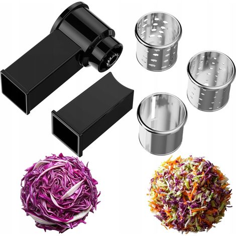Conjunto de accesorios para procesador de alimentos: trituradora + 6 accesorios para pasta (1/2)