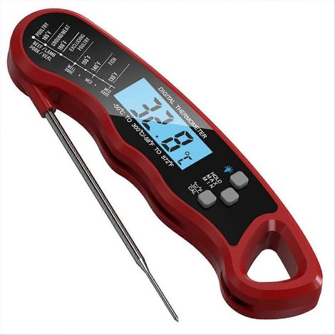 Sofort ablesbares Fleischthermometer für Grill und BBQ (1/5)