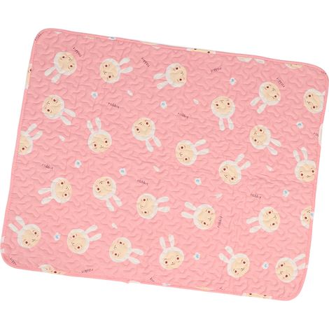 Tapis de couchage pour animaux de compagnie en coton doux, super absorbant, chaud et confortable, antidérapant, idéal pour le printemps et l'automne (lapin). Tapis de couchage pour lapin, idéal pour l (1/5)