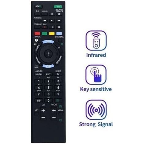 Universel télécommande pour Sony bravia TV pour Sony rm-ed047 rm-yd103 rm-ed050 rm-ed060 rm-ed061 Compatible avec Tous Les téléviseurs Sony (1/3)