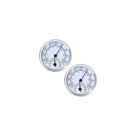 Thermomètre Hygromètre [2 Pièce], Thermomètre D'intérieur Et D'extérieur, Hygromètre Thermomètre Pour Serre De Bureau À Domicile (1/5)