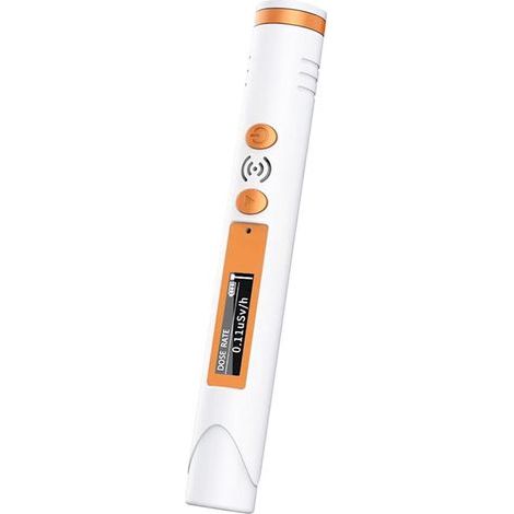 Détecteur de rayonnement par compteur Geiger, détecteur de rayonnement nucléaire x β γ, compteur Geiger portable personnel de type stylo, alarme sonore et lumineuse, débit de dose cumulée moyen instan (1/5)