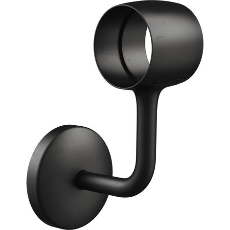 Rothley Matt Black Staircase Handrail Wall Bracket 40mm