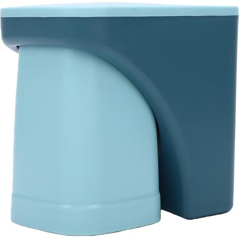 Magnetic Toothbrush Holder with Self-Draining Cup, (Blue) (1/5)