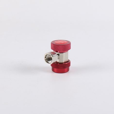 Métal d'acier inoxydable fluoré de connecteur rapide de climatisation des véhicules à moteur (1/2)