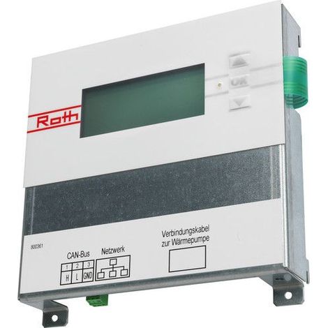 Roth Bedienteil Typ 2 - Taste mit USB Wärmepumpe 2011 bis 2018