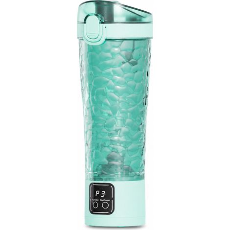 Blender Portable Rechargeable pour Jus de Fruits et Smoothies, Gobelet Vert Menthe (1/5)