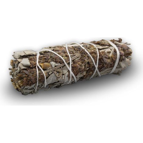 Smudge Stcik - Sauge Blanche & Lavande 10 cm- Vendu par 1 (1/3)