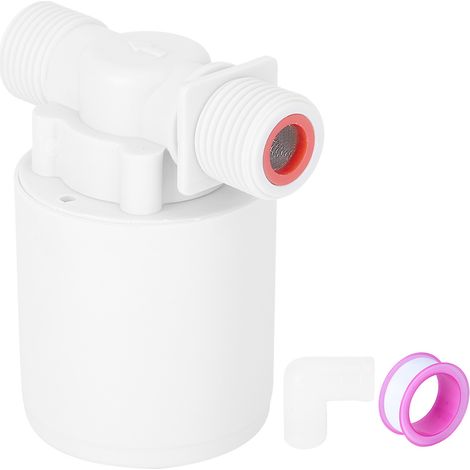 Schwimmkugelventil mit eingebautem Einlasstank und automatischer Wasserstandsregelung, Kunststoff G1/2 Zoll (1/5)