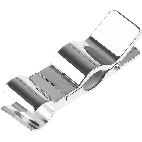 Support de douche de salle de bain, cadre de support de rehausse de douche, support de pommeau de douche réglable à clipser sur rail coulissant, support de rail coulissant (1/5)