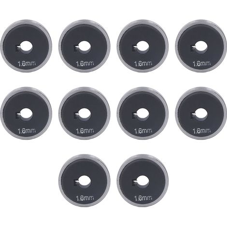 10-teiliges Drahtvorschubrollen-Set für GMAW-Schweißgeräte (200 A, 350 A, 500 A) (1/5)