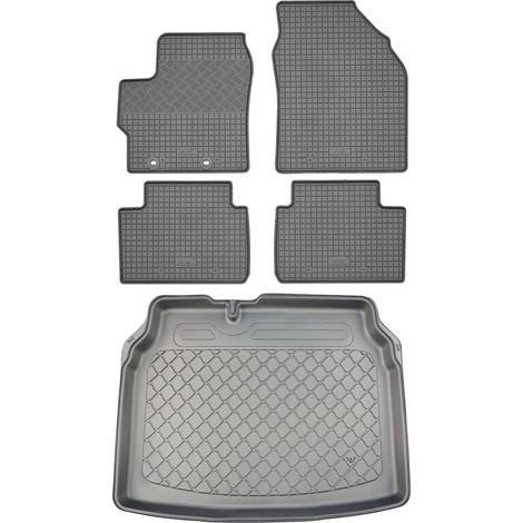 Toyota Yaris Cross / Yaris Cross Hybrid SUV (5 porte) dal 09.2021 SET - tappetini in gomma per auto + tappetino per bagagliaio (1/5)
