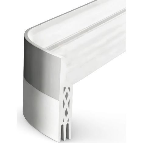 Bas de porte isolant double losange 50 mm 1 m pour la maison (1/5)