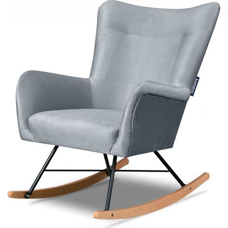 KONSIMO ADDUCTI Schaukelsessel, Himmelblau (1/5)