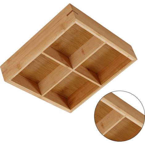 Assiettes de table à neuf compartiments pour restaurant de fondue japonaise, divisées en plateaux de petit-déjeuner en bois, en accompagnements de légumes et de cuisine japonaise, et en plateau de via (1/5)