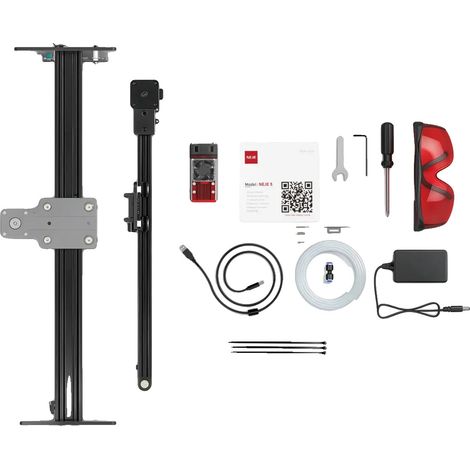 Grabadora láser con control por aplicación para madera, cuero y metal uso versátil de materiales fácil manejo corte para bricolaje NEJE 5 PLUS A40640 (1/2)