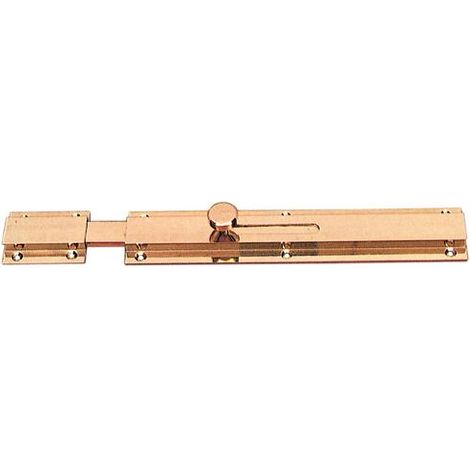 Imof catenaccio orizzontale ottone lucido 20 cm porte porta catenacciolo