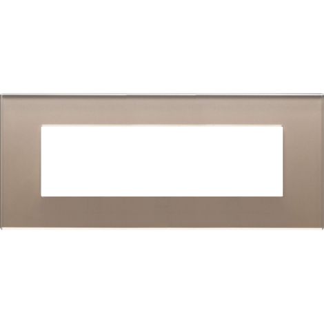 VIMAR - 22657.77 Placca 7M opale bruno