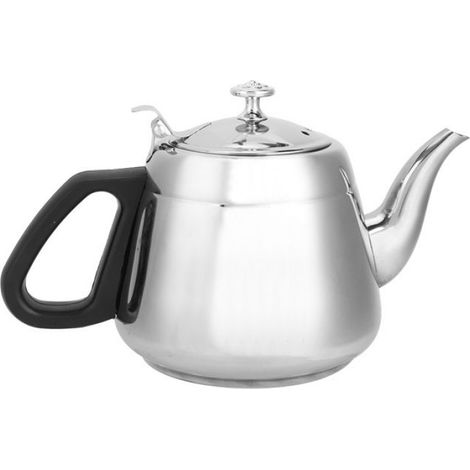 Theiere - Acier Inoxydable - 1.5 L - Poignee Antibrulure - Pour Cuisine Maison - 1 Piece (1/5)