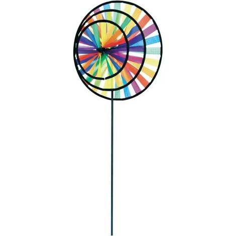 Elemento decorativo da giardino invento magic wheel triple resistente 79 cm