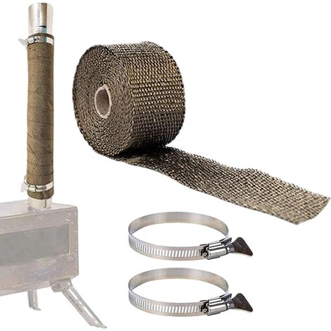 Bande adhésive ajustable pour la protection des tuyaux de chauffage (1/5)
